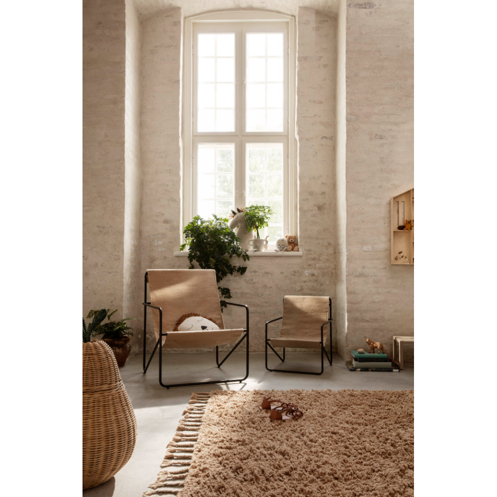 Кресло DESERT Black/Light Beige Ferm Living, стоимость 28 000 руб.  Фотография 2